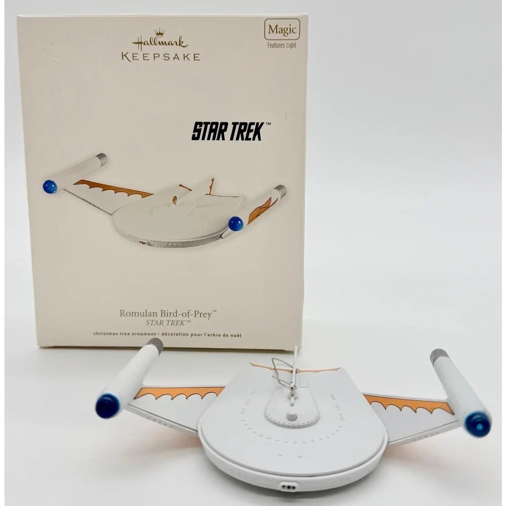 Hallmark Keepsake 2011 Star Trek Romulan‎ Bird-of-Prey Magic Light Ornament